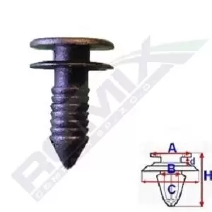 image of ROMIX Clip FORD,LAND ROVER C50873