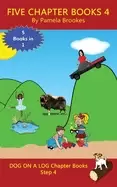 Image of five chapter books 4 systematic decodable books for phonics readers and fol