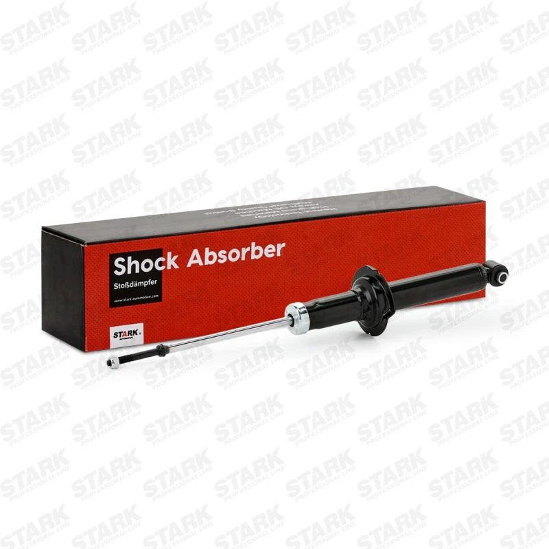 Image of STARK SKSA-0131784 Shock absorber Rear Axle, Gas Pressure, Twin-Tube, Telescopic Shock Absorber, Top pin Shock Absorber (854)