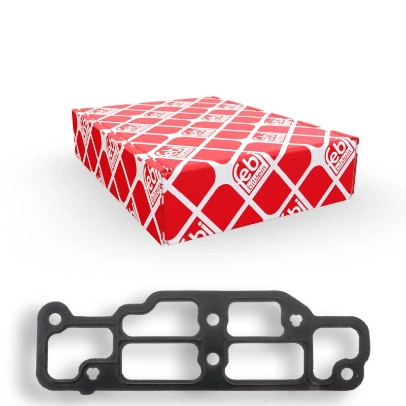 Image of FEBI BILSTEIN 47327 Gaskets Steel, Rubber Gasket,thermostat housing (317)