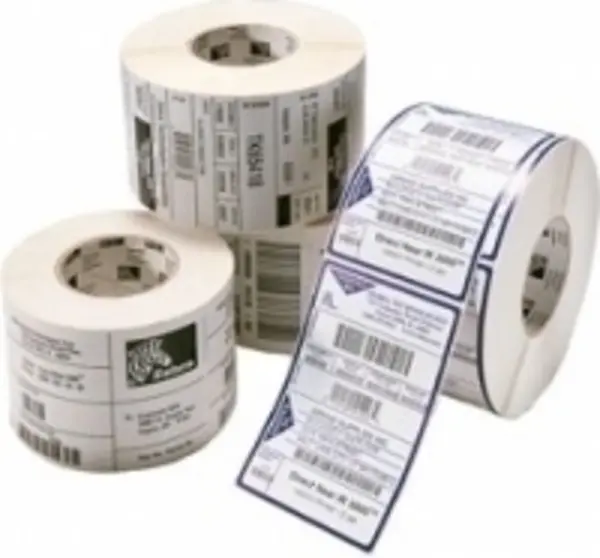 Image of Zebra Z-Perform 1000D (880746-101) White Labels 102mm x 102mm - 4 x 1432 Labels (Original)