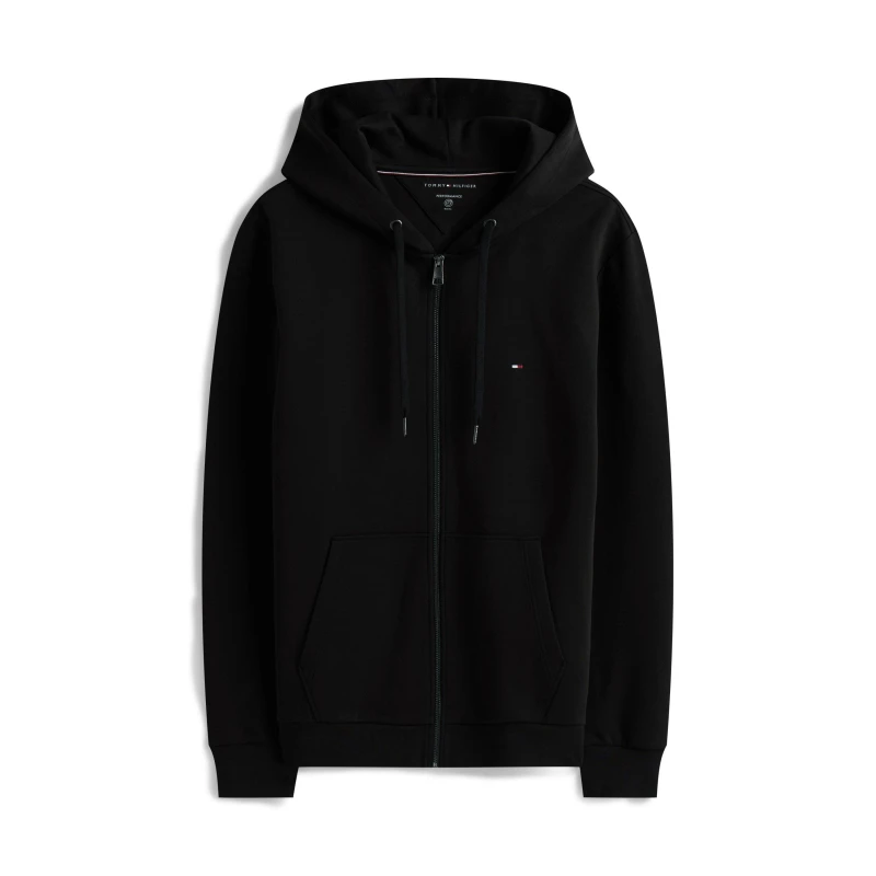 Image of Tommy Hilfiger Zip sweatshirt Black BDS male S