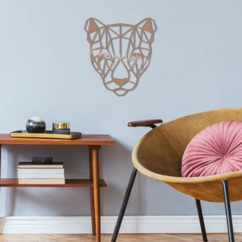 Puma - Copper Copper Decorative Metal Wall Accessory