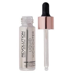 Image of Makeup Revolution Liquid Highlighter Luminous Luna Gold