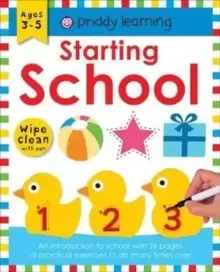 Image of Starting School : Wipe Clean Workbooks