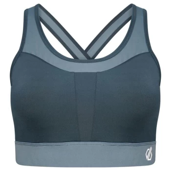 image of Dare 2b Mantra Sports Bra - OrnGry/Blstn