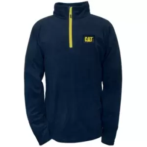 Image of Caterpillar Concord Fleece Pullover Navy - XL