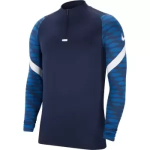Image of Nike Dri-FIT Strike Mens Soccer Drill Top - Grey