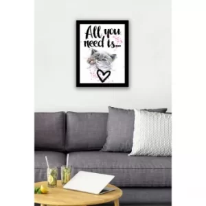 Image of SC0274 Multicolor Decorative Framed MDF Painting
