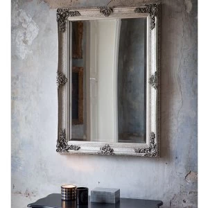 image of Gallery Abbey Rectangular Mirror - Silver