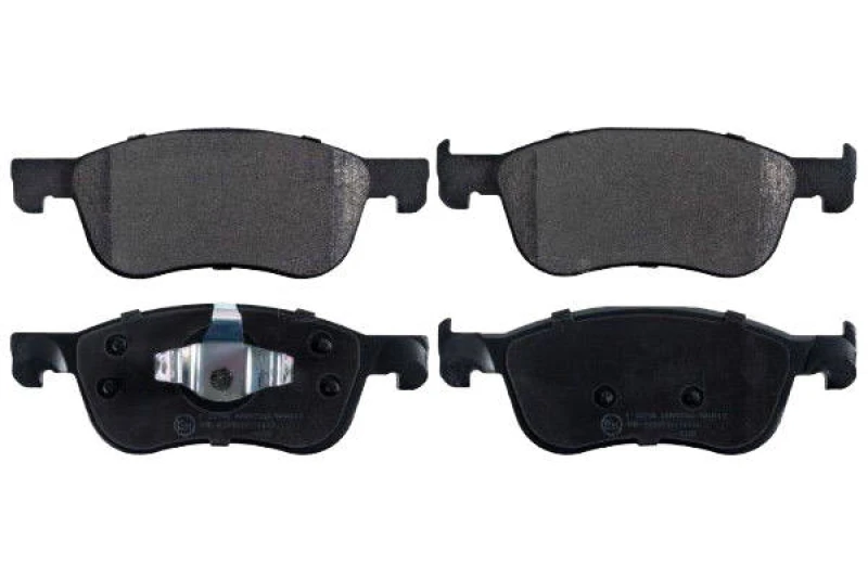 Image of SWAG 33 10 7478 Brake pad set Front Axle, with piston clip Brake Pad Set,disc brake (402)