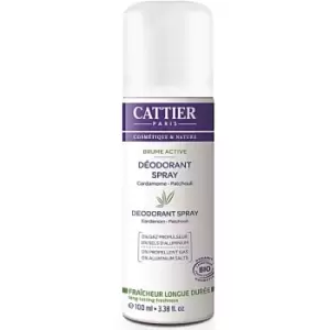 image of Cattier Paris Deodorant with Cardamon and Patchouli 100ml