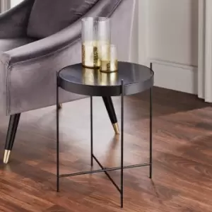 Image of Native Home & Lifestyle Black Marble Side Table