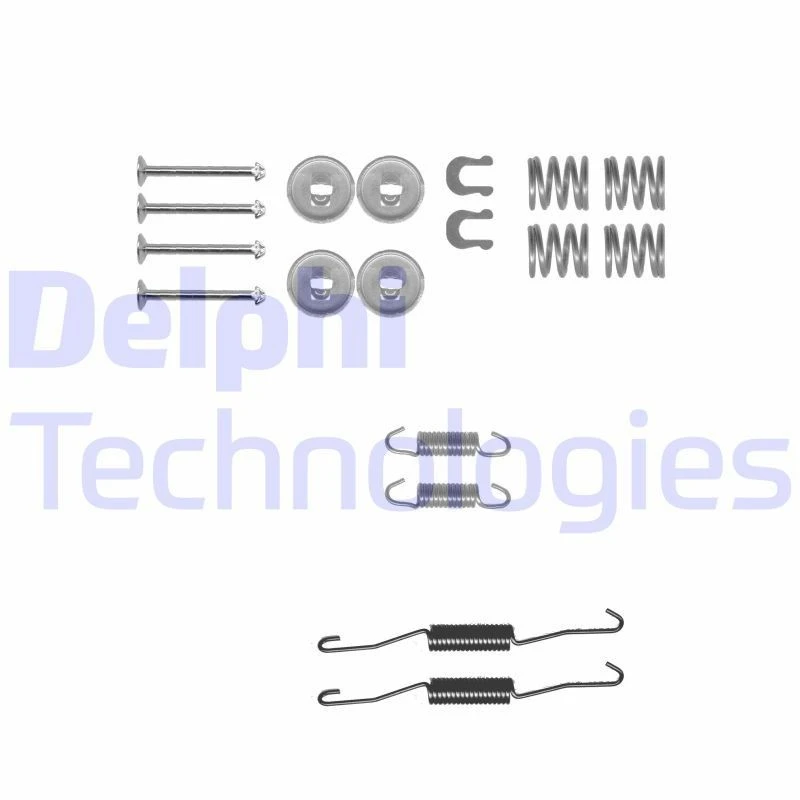Image of DELPHI Brake shoe fitting kit DELPHI LY1262