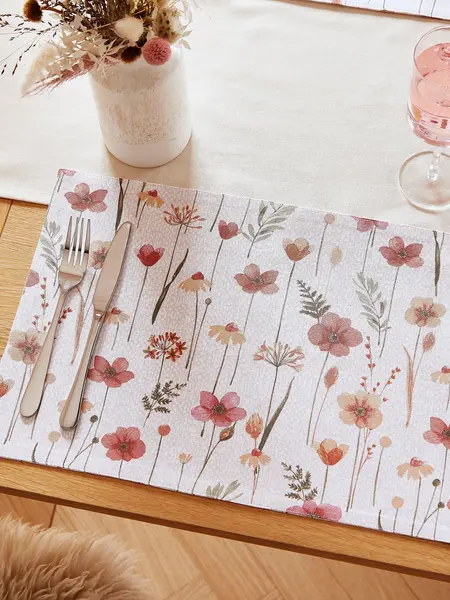 image of Catherine Lansfield Flowers Placemats