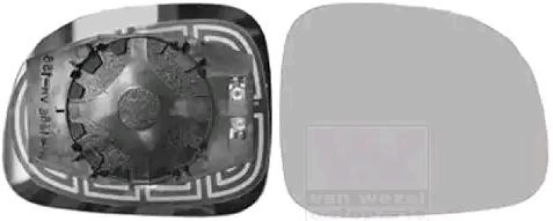 Image of VAN WEZEL 1607838 Wing Mirror Glass * HAGUS * Right Mirror Glass,outside mirror (1914)