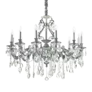 image of Gioconda 12 Light Pendant Light Silver