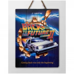 Image of Doctor Collector Back to the Future II WoodArts 3D Print