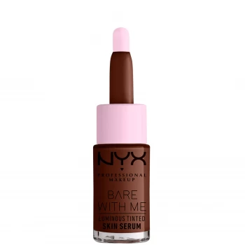 Image of NYX Professional Makeup Bare With Me Luminous Tinted Skin Serum 12.6g (Various Shades) - Deep