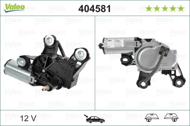 Image of Wiper motor VALEO 404581