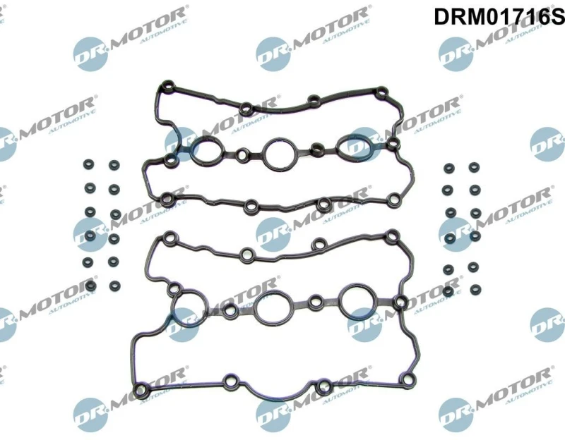Image of DR.MOTOR AUTOMOTIVE Gasket Set, cylinder head cover DR.MOTOR AUTOMOTIVE DRM01716S