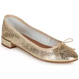 image of Minelli PLIVIA womens Shoes (Pumps / Ballerinas) in Gold,4,5,5.5,6.5,7