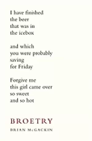 Image of broetry poetry for dudes