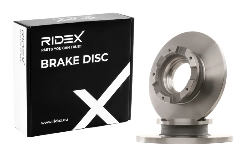 Image of Brake disc RIDEX 82B1531