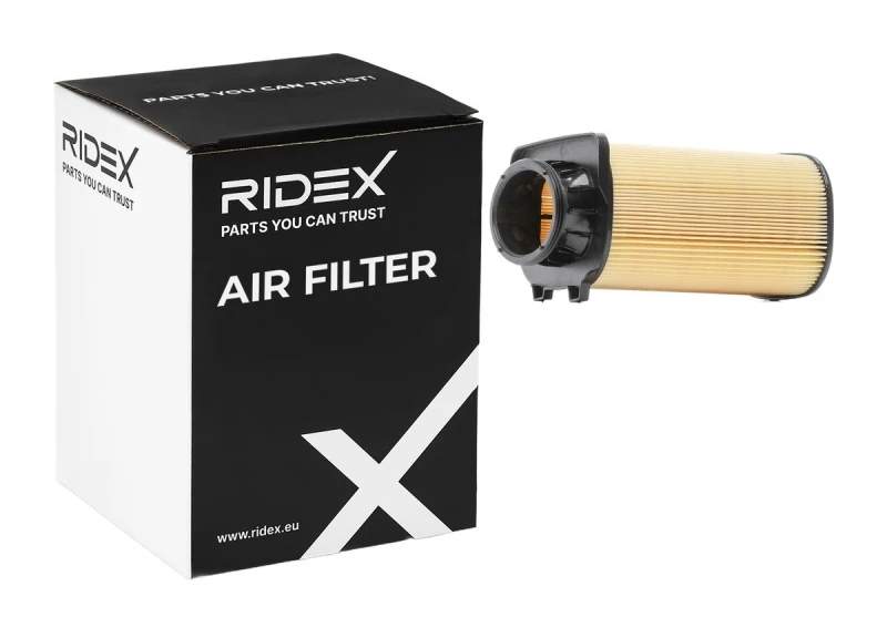 Image of Air filter RIDEX 8A1021