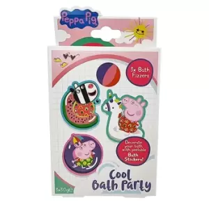 image of Peppa Pig Bath Fizzers and Stickers