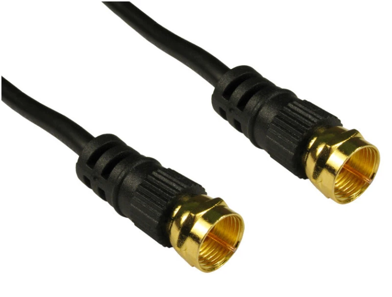 Image of Cables Direct Cables Direct F M/M, 5m coaxial cable Black 2FK-05