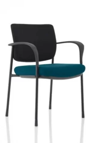 Image of Brunswick Deluxe Black Frame Bespoke Seat Maringa Teal