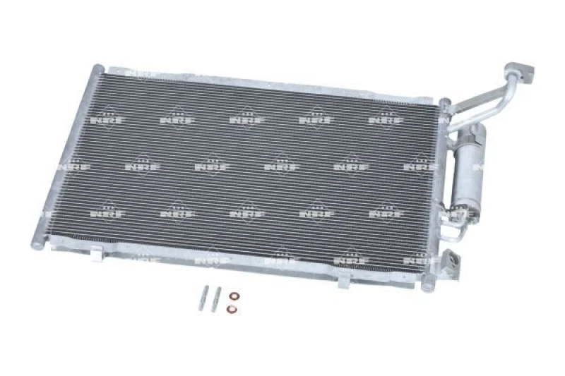 Image of NRF 350456 Condenser EASY FIT with seal ring, with nitrogen filling Condenser,air conditioning (448)