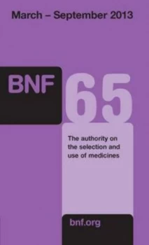 Image of Bnf 65 by British Medical Association Paperback
