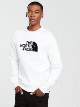 image of The North Face Drew Peak Crew White Size S Men