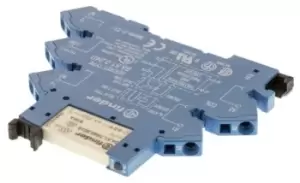 Image of Finder, 230V ac/dc SPDT Interface Relay Module, Cage Clamp Terminal, DIN Rail
