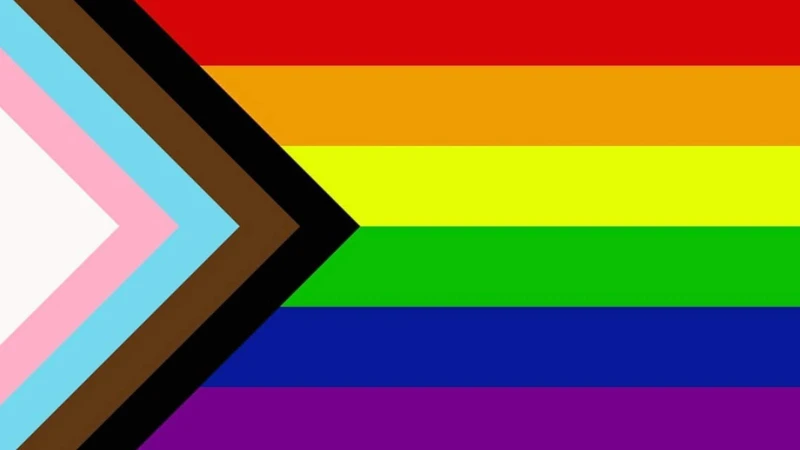 Image of Shatchi 5ft x 3ft Lgbtq Trans Flag Event Decoaration Multi