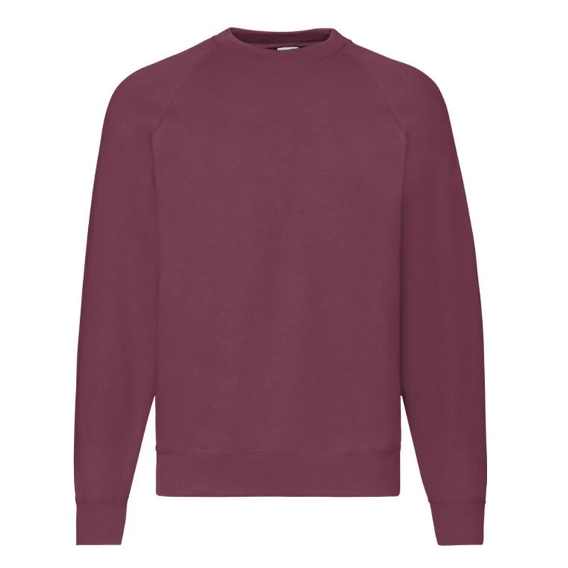 Image of Fruit Of The Loom Fruit of the Loom Men Premium Set-in Sweatshirt in Burgundy Size: large Burgundy L Male 5063425387908