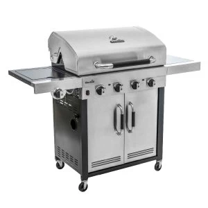 image of Char-Broil Advantage 445S 4 Burner Gas BBQ Grill - Stainless Steel