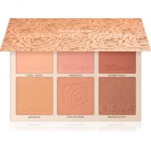 image of Sigma Beauty Cor-de-Rosa Blush Palette Blush Palette 25,05 g