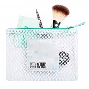 image of 3INA Makeup Mesh Makeup Bag