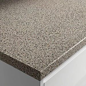 Wickes Gloss Laminate Worktop Lava Rock 3000 x 600 x 38mm