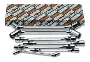 Image of Beta Tools 80 /S11 11pc Double Swivel End Socket Wrench Set (Box) 000800056