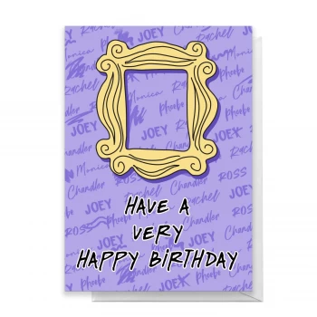 image of Friends Happy Birthday Greetings Card - Standard Card