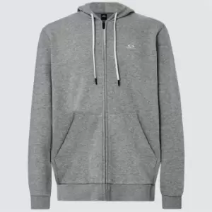 image of Oakley Relax Full Zip Hoodie Mens - Grey