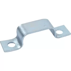 Image of 5MM (2-Pipe) Full Saddle Clamp Light Duty BZP