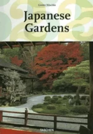 Image of japanese gardens right angle and natural form