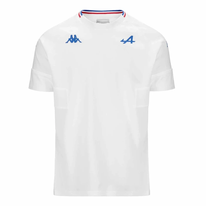 Image of Kappa T-Shirt Alpine F1 Adow 2024 Blanc Male 3XL