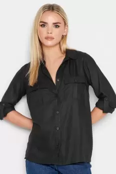 image of Petite Utility Shirt