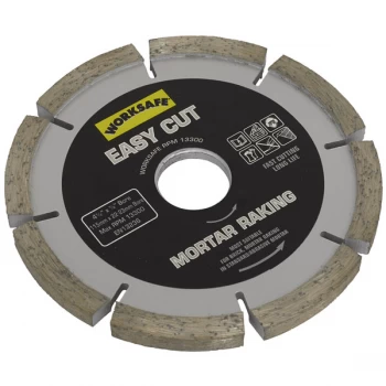 image of Worksafe WDEC1156MR Easy Cut Diamond Blade Ø115 x 22mm - Mortar Raker